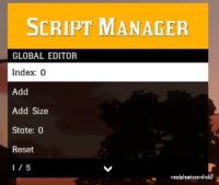 RDR2 Mod: Script Manager (Image #2)