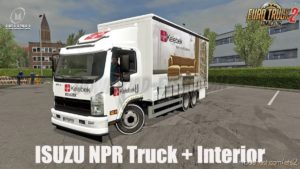 ETS2 Standalone Truck Mod: Isuzu NPR 2018 1.40 (Featured)