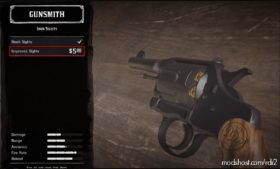 RDR2 Weapon Mod: Snub Nosed Double Action (POG) (Featured)