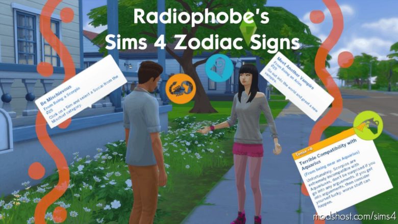 Sims 4 Mod: Zodiac Signs V2.0 (Featured)