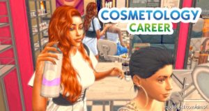 Sims 4 Mod: Cosmetology Career (Featured)