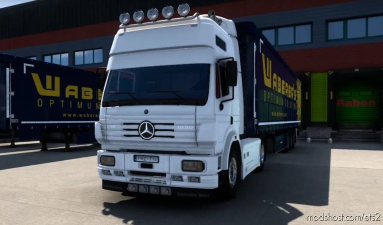 ETS2 Open Pipe Sound Mod: Mercedes Benz SK V8 Open Pipe 1.40 (Featured)