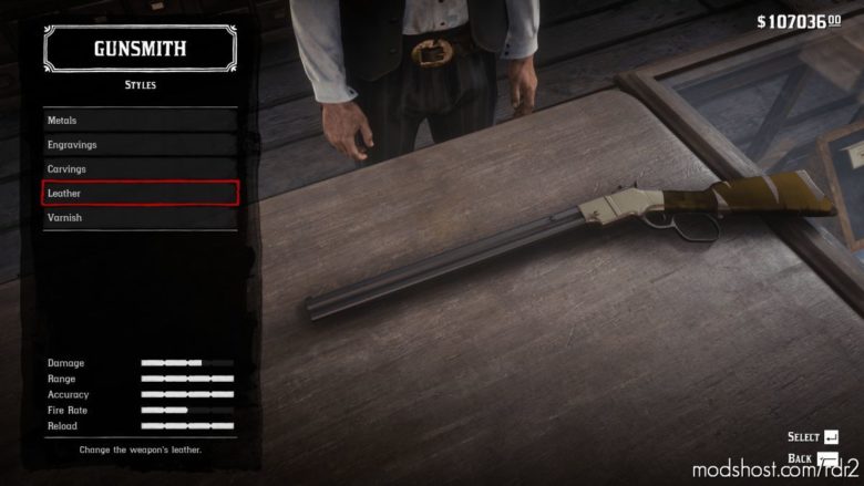 RDR2 Mod: Wrap For The Litchfield Repeater (Featured)