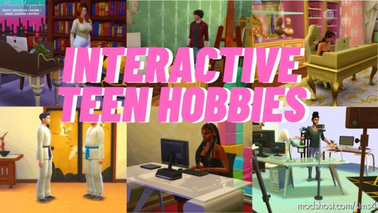 Sims 4 Mod: Interactive Teen Hobbies V0.9 (Featured)