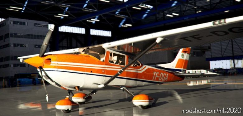 MSFS 2020 Cessna Livery Mod: 182 T Tf-Dga Islandia (Featured)