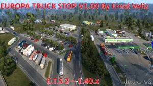 ETS2 Mod: European Truck Stops By Ernst Veliz 1.40.X (Image #3)