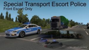 ETS2 Mod: Special Transport Escort Police V1.2.1 (Image #2)