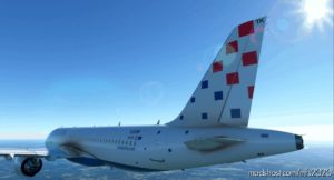 MSFS 2020 A32NX Livery Mod: Croatia Airlines | Flybywire A32NX | 8K (Image #3)