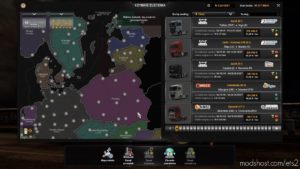 ETS2 Mod: World Map HD 1.40 (Image #2)