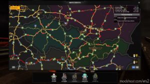 ETS2 Mod: World Map HD 1.40 (Image #3)