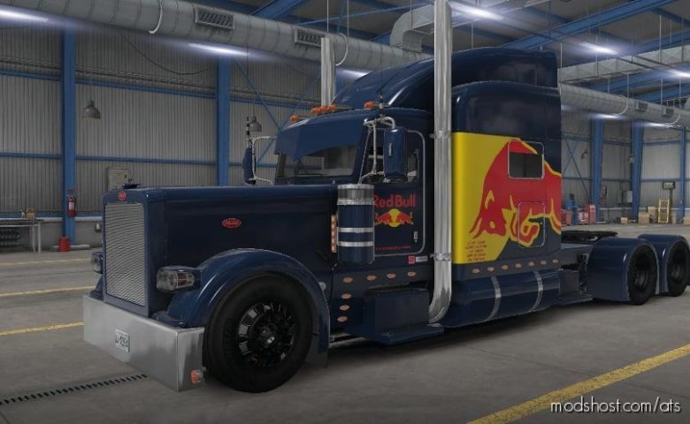 ATS Peterbilt Mod: JON Ruda RED Bull Skin (Featured)