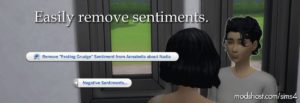 Sims 4 Mod: Easy Sentiment Cheats V0.8 (Image #3)