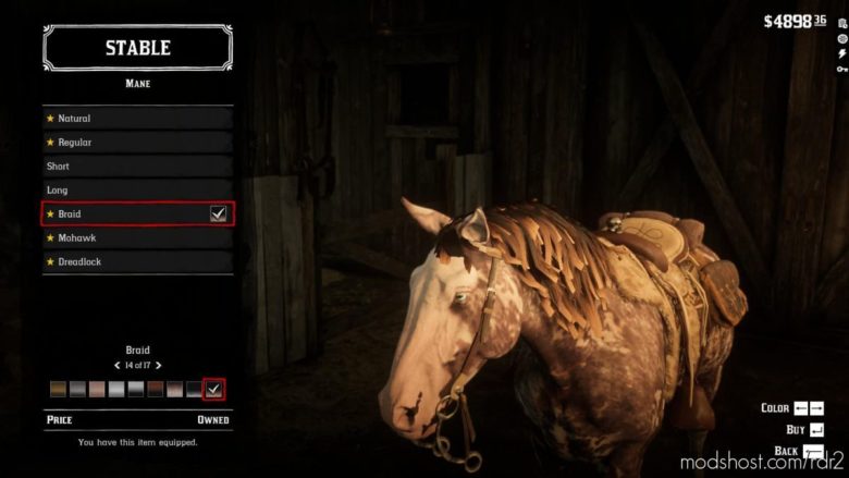 RDR2 Mod: Online Horse Manes And Tails (Featured)