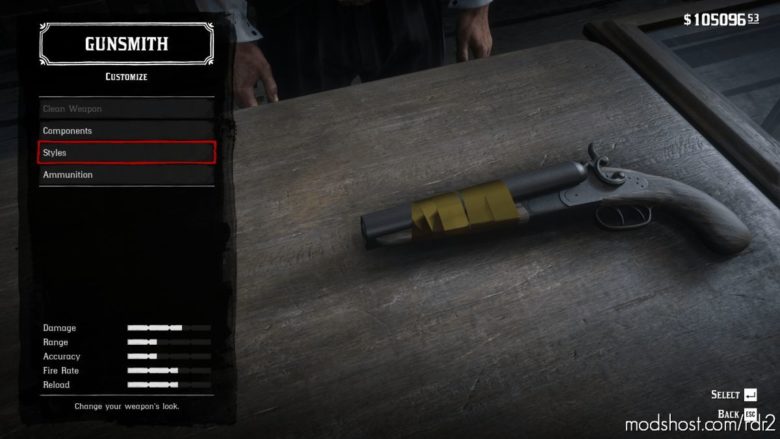 RDR2 Mod: Sawed OFF Wrap (Featured)