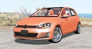 BeamNG Volkswagen Car Mod: Golf GTI 3-Door (TYP 5G) 2013 (Featured)