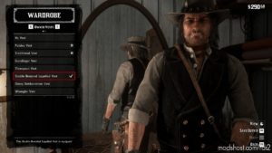 RDR2 Player Mod: Double Breasted Lapelled Vest – CUT Content (Image #5)