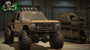 SnowRunner Ford Car Mod: 1983 Ford Ranger Desert Crawler V (Image #3)