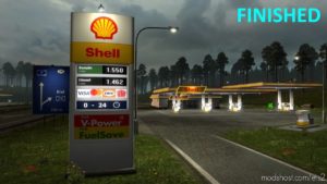 ETS2 Mod: Real European GAS Stations Reloaded 1.40 (Featured)