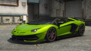 GTA 5 Lamborghini Vehicle Mod: Aventador SVJ Roadster V1.01 (Featured)