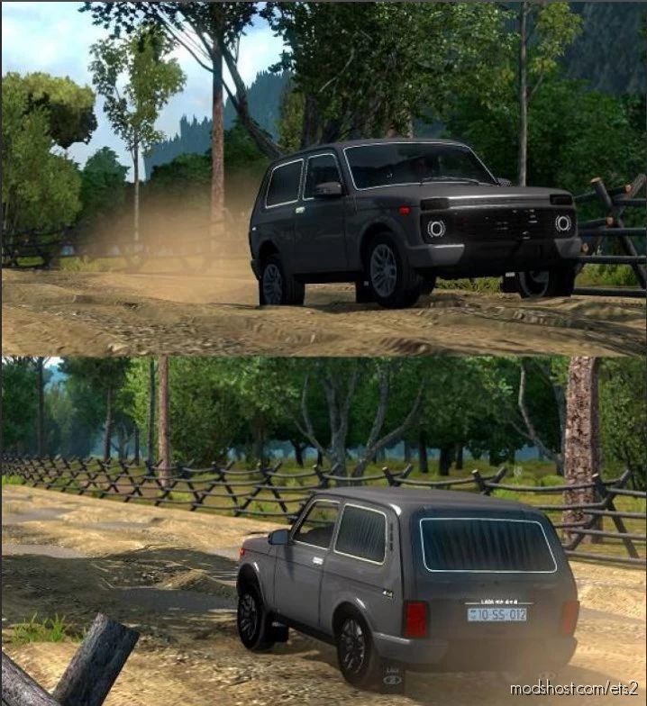 ETS2 Car Mod: Lada Niva 2121 1.40 (Featured)