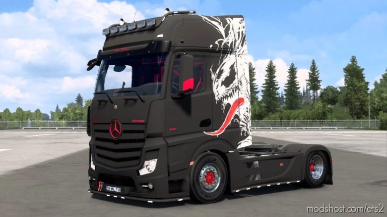 ETS2 Mercedes-Benz Truck Mod: Mercedes MP4 Matline 1.40 (Featured)