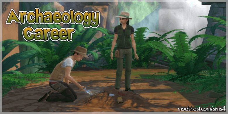 Sims 4 Mod: Archaeology Career (Featured)