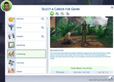 Sims 4 Mod: Archaeology Career (Image #2)