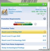 Sims 4 Mod: Archaeology Career (Image #3)