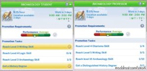 Sims 4 Mod: Archaeology Career (Image #5)