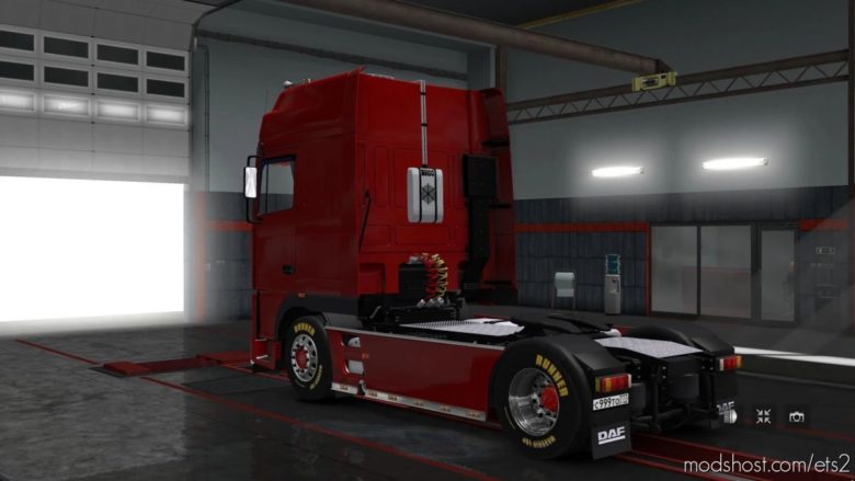 ETS2 DAF Truck Mod: XF 95 V8.0 1.40 (Featured)