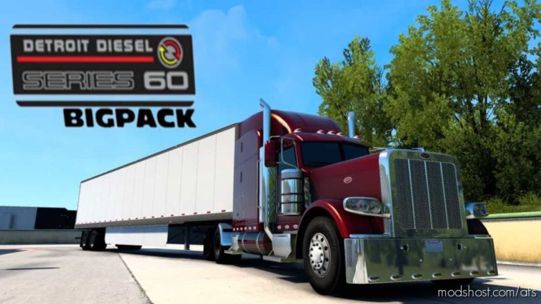 ATS Part Mod: Detroit Diesel 60 Straight Pipes Bigpack (Featured)