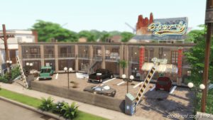 Sims 4 House Mod: Sketchy Sims Motel – 40×30 NO CC (Image #7)