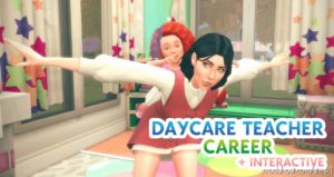 Sims 4 Mod: Interactive Daycare Career (Featured)