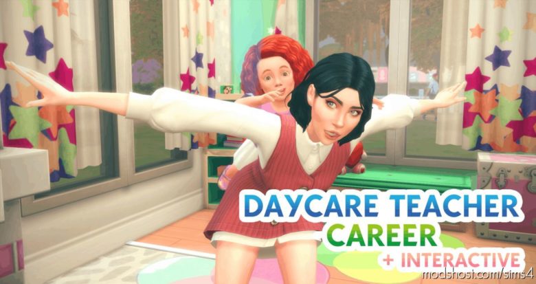 Sims 4 Mod: Interactive Daycare Career (Featured)