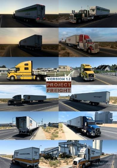 ATS Pack Mod: Project Freight V1.2 1.40 (Featured)