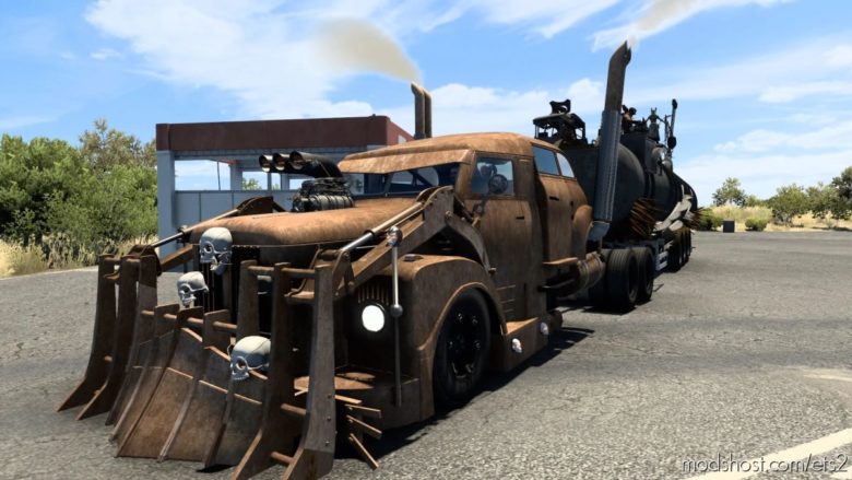 ETS2 Scania Mod: Madmax Truck 1.40 (Featured)