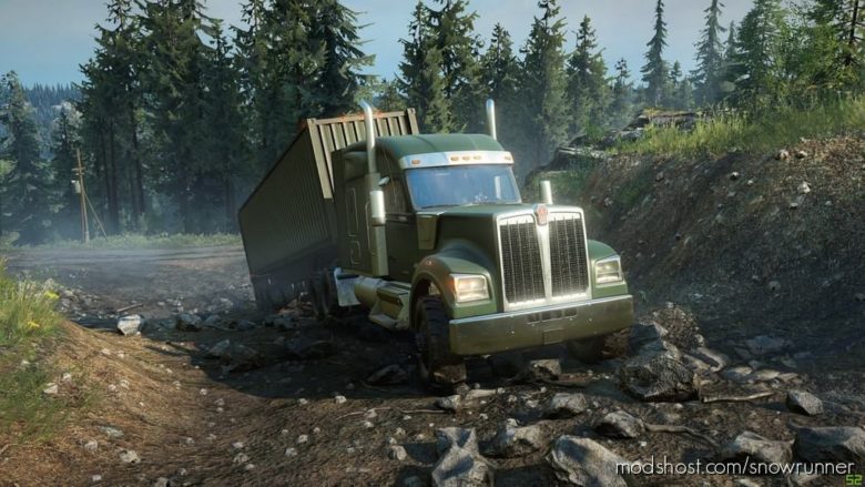 SnowRunner Mod: Delta Hercules Semi Truck (Featured)