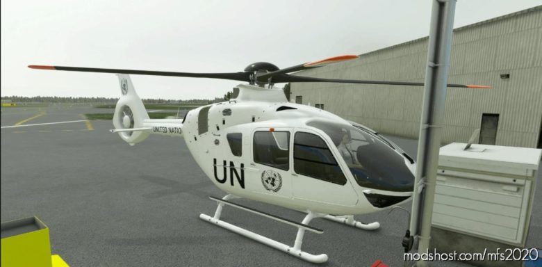 MSFS 2020 Airbus Hicopt Mod: United Nations | Airbus H135 (Featured)