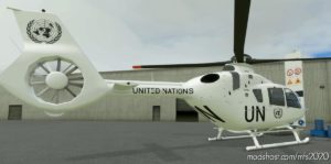 MSFS 2020 Airbus Hicopt Mod: United Nations | Airbus H135 (Image #3)