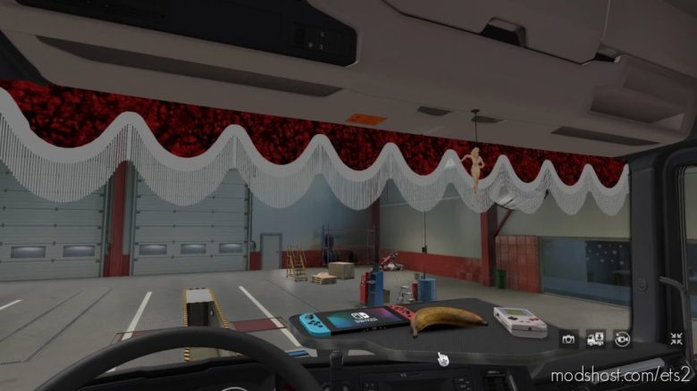 ETS2 Mod: Wolli’s Interior Addon / Cabin Accessoires Pack 1.40 (Featured)