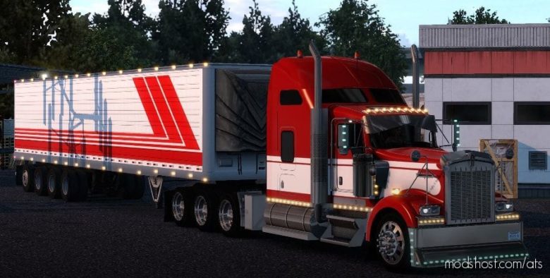 ATS Kenworth Mod: W900 Custom With Pinga Truck Parts 1.40 (Featured)