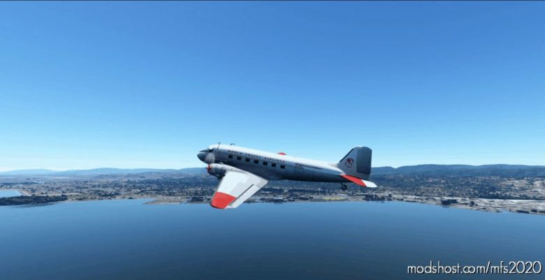 MSFS 2020 Aircraft Mod: Douglas DC3 (Working Cockpit) V0.1 (Featured)