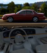 ETS2 Ford Car Mod: Crown Victoria 2012 V5 1.40 (Image #3)