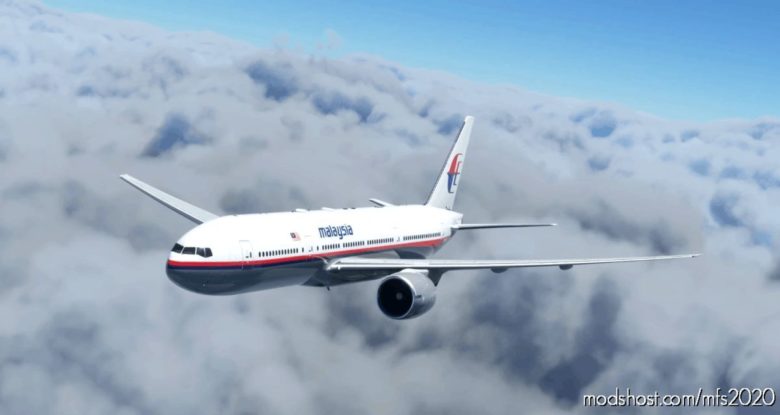 MSFS 2020 Boeing Livery Mod: B777-200ER Malaysia Airlines (Featured)