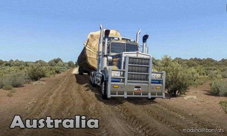 ATS Mod: Australia Outback Map 1.40 (Featured)