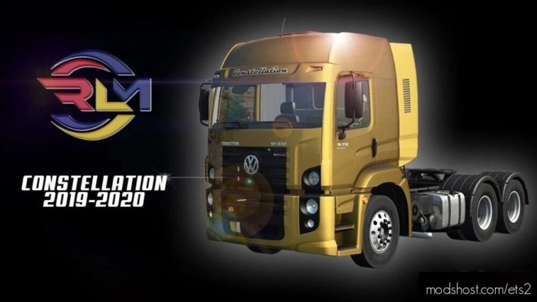 ETS2 Volkswagen Truck Mod: VW Constellation 2019 – 2020 1.40 (Featured)