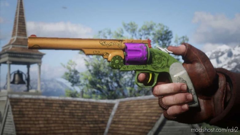 RDR2 Weapon Mod: Colorful Guns (Featured)