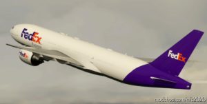 MSFS 2020 777-200 Livery Mod: CS | Boeing 777-200 Fedex 8K V1.0.0 (Image #3)