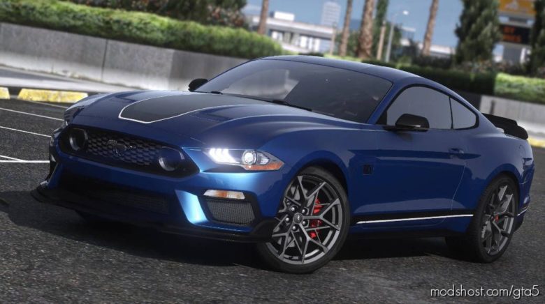 GTA 5 Vehicle Mod: 2021 Mustang Mach 1 V1.0.2 (Featured)