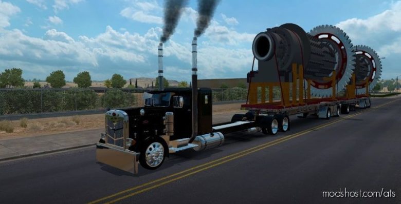 ATS Trailer Mod: Flatbed Manac V2.0 (Featured)